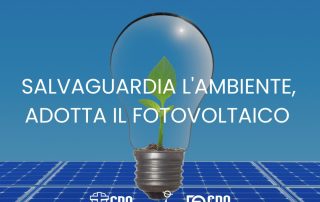 l'impianto fotovoltaico ha benefici sull'ambiente